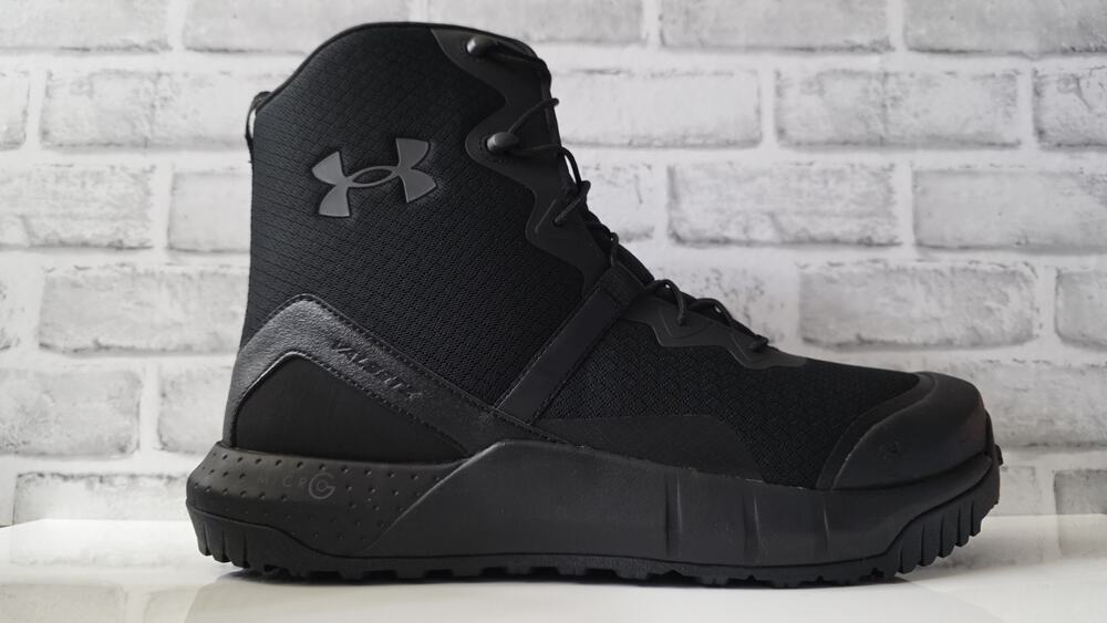 Under Armour UA Micro G Valsetz Shoes Mens Size 14 Black Tactical 3023746-001